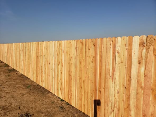 Cedar fence
