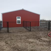 Chain link fence
